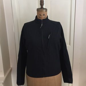 IBEX Womens Medium Black Full Zip!